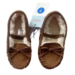 Cat and Jack Moccasins toddler size 7‎ Celina Dark Chestnut